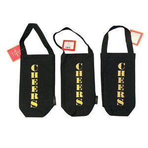 Set of 3 Kate Spade Cheer Wine Tote
